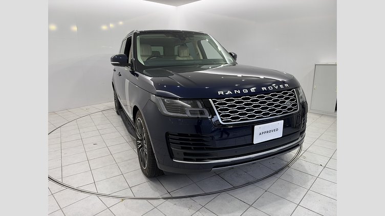 2020 認定中古車 Land Rover Range Rover ポルトフィーノブルー 3.0リッターV6 258PS ディーゼル スタンダードホイールベース VOGUE