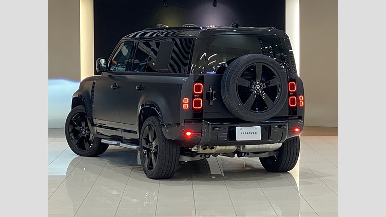 2025 認定中古車 Land Rover Defender 110 サントリーニブラック D350 ディーゼルマイルドハイブリッド X-Dynamic HSE