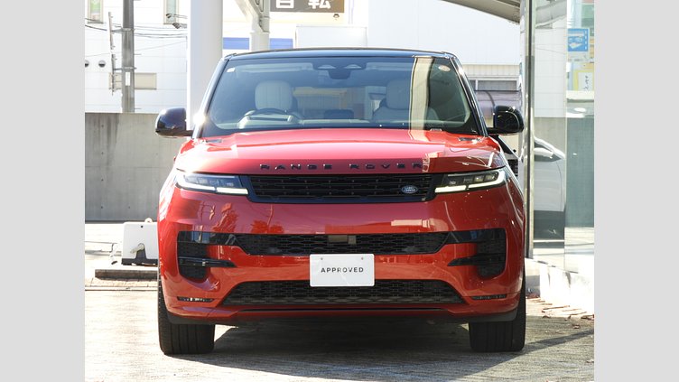 2023 認定中古車 Land Rover Range Rover Sport フィレンツェレッド 3.0リッター6気筒400PSターボチャージドガソリンMHEV（オートマチック） FIRST EDITION
