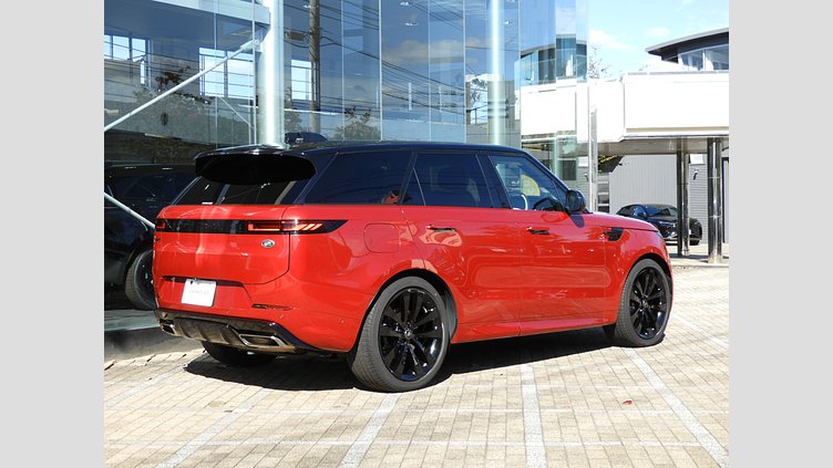 2023 認定中古車 Land Rover Range Rover Sport フィレンツェレッド 3.0リッター6気筒400PSターボチャージドガソリンMHEV（オートマチック） FIRST EDITION
