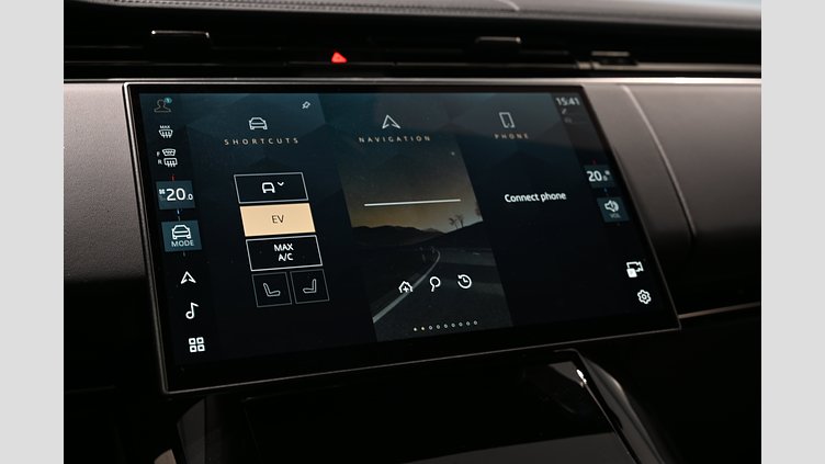 2026 Ny Land Rover Range Rover Sport Santorini Black P460e bensinladdhybridfordon Kort hjulbas (SWB) Battersea Edition