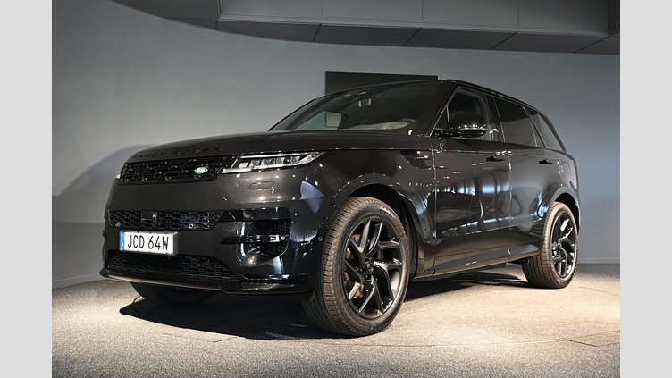 2026 Ny Land Rover Range Rover Sport Santorini Black P460e bensinladdhybridfordon Kort hjulbas (SWB) Battersea Edition