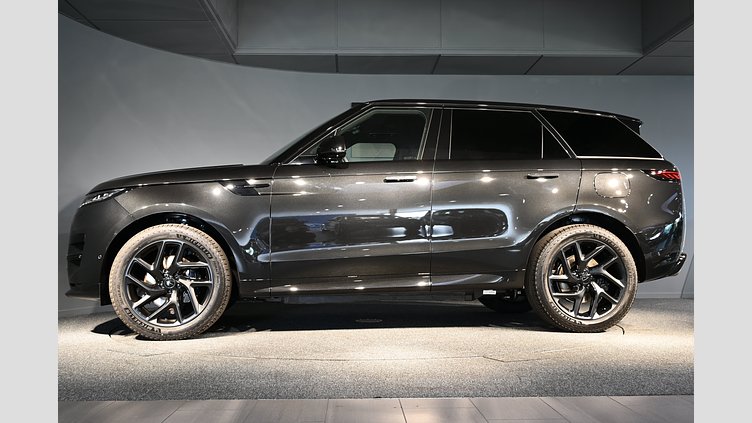 2026 Ny Land Rover Range Rover Sport Santorini Black P460e bensinladdhybridfordon Kort hjulbas (SWB) Battersea Edition