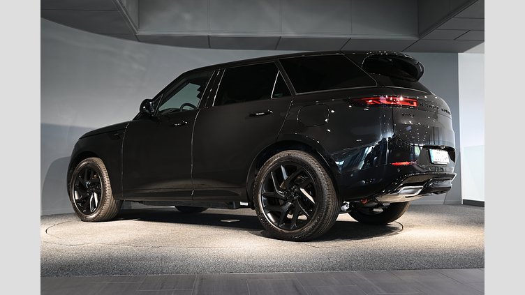 2026 Ny Land Rover Range Rover Sport Santorini Black P460e bensinladdhybridfordon Kort hjulbas (SWB) Battersea Edition