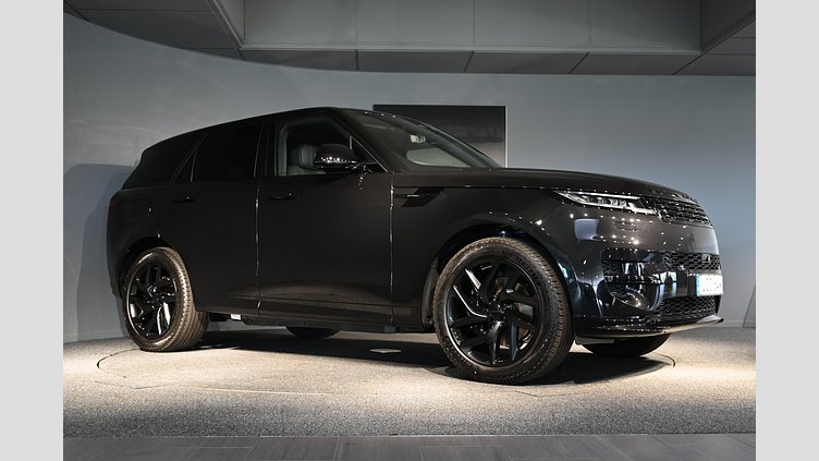 2026 Ny Land Rover Range Rover Sport Santorini Black P460e bensinladdhybridfordon Kort hjulbas (SWB) Battersea Edition