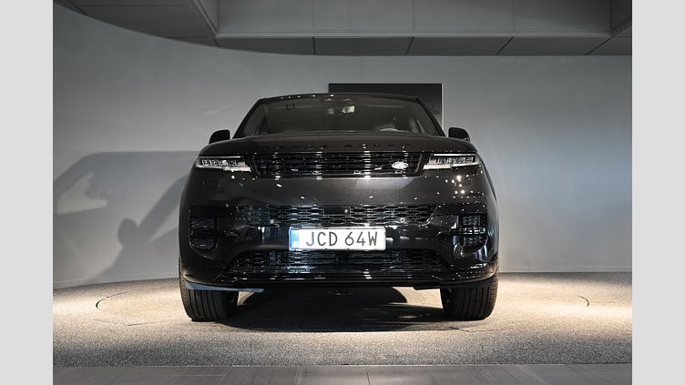 2026 Ny Land Rover Range Rover Sport Santorini Black P460e bensinladdhybridfordon Kort hjulbas (SWB) Battersea Edition