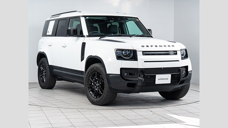 2023 認定中古車 Land Rover Defender 110 フジホワイト D300 AWD（AT） S　D300　7人乗り エアサスペンション