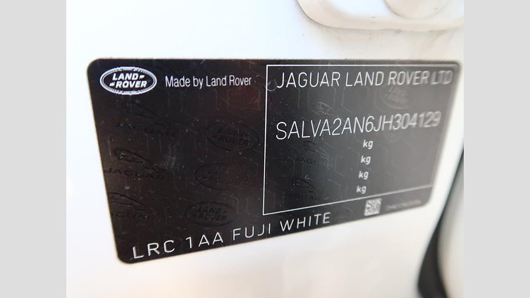 2018 認定中古車 Land Rover Range Rover Evoque Fuji White 2.0 litre i4D Diesel フリースタイル‐Ｄ