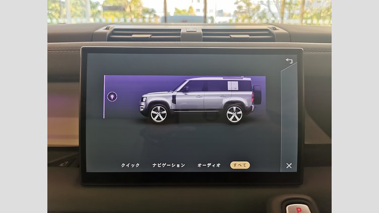 2025 認定中古車 Land Rover Defender 110 Santorini Black 3.0 litre i6D​ XダイナミックSE　D350