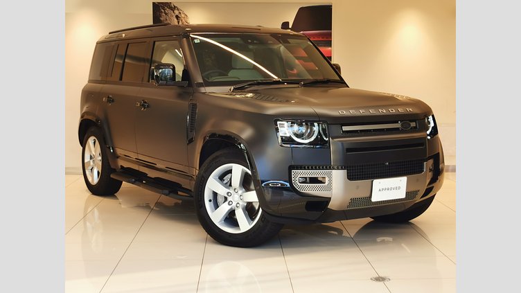 2025 認定中古車 Land Rover Defender 110 Santorini Black 3.0 litre i6D​ XダイナミックSE　D350