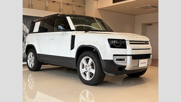 2024 認定中古車 Land Rover Defender 110 Fuji White 3.0 litre i6D​ 110 S 3.0L D350