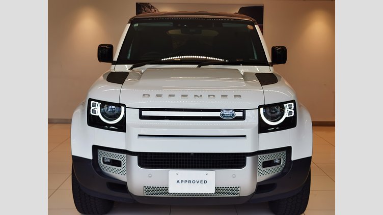 2024 認定中古車 Land Rover Defender 110 フジホワイト D350 ディーゼルマイルドハイブリッド S