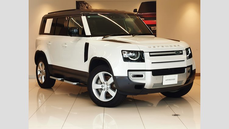 2024 認定中古車 Land Rover Defender 110 フジホワイト D350 ディーゼルマイルドハイブリッド S