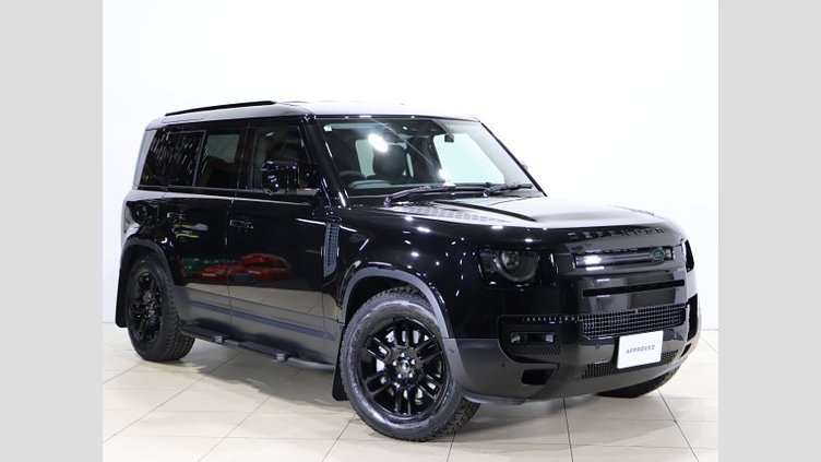 2025 認定中古車 Land Rover Defender 110 サントリーニブラック D350 ディーゼルマイルドハイブリッド S