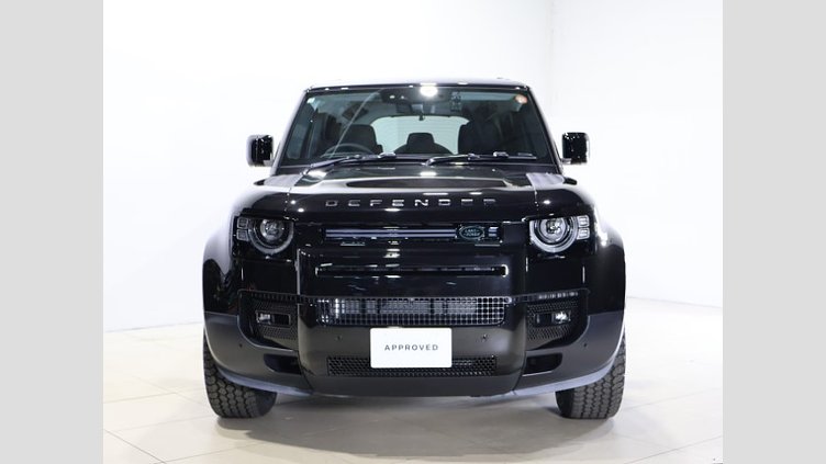 2025 認定中古車 Land Rover Defender 110 サントリーニブラック D350 ディーゼルマイルドハイブリッド S