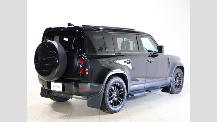 2025 認定中古車 Land Rover Defender 110 サントリーニブラック D350 ディーゼルマイルドハイブリッド S
