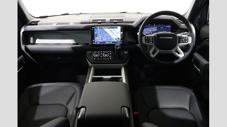 2025 認定中古車 Land Rover Defender 110 サントリーニブラック D350 ディーゼルマイルドハイブリッド S