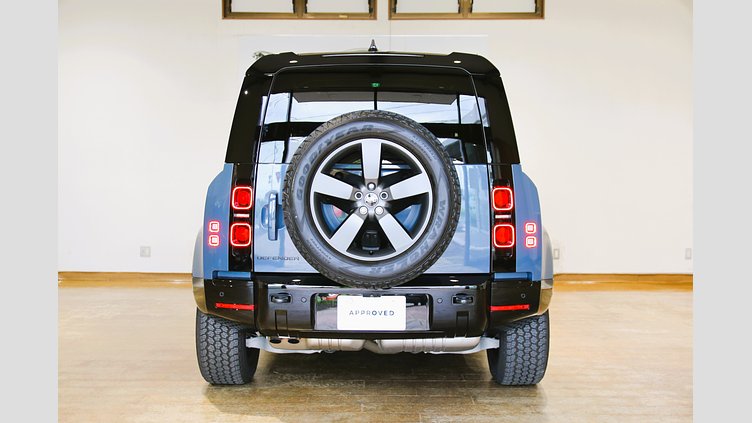 2025 認定中古車 Land Rover Defender 90 タスマンブルー D350 ディーゼルマイルドハイブリッド X-Dynamic HSE