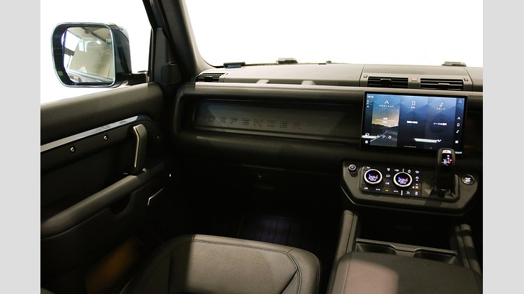 2025 認定中古車 Land Rover Defender 90 タスマンブルー D350 ディーゼルマイルドハイブリッド X-Dynamic HSE