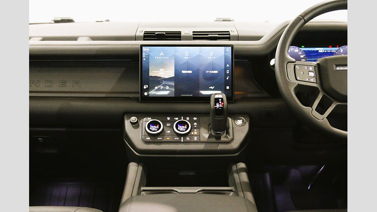 2025 認定中古車 Land Rover Defender 90 タスマンブルー D350 ディーゼルマイルドハイブリッド X-Dynamic HSE