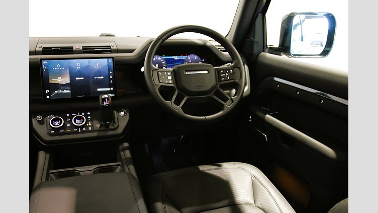 2025 認定中古車 Land Rover Defender 90 タスマンブルー D350 ディーゼルマイルドハイブリッド X-Dynamic HSE