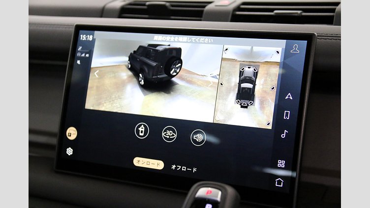 2025 認定中古車 Land Rover Defender 90 タスマンブルー D350 ディーゼルマイルドハイブリッド X-Dynamic HSE