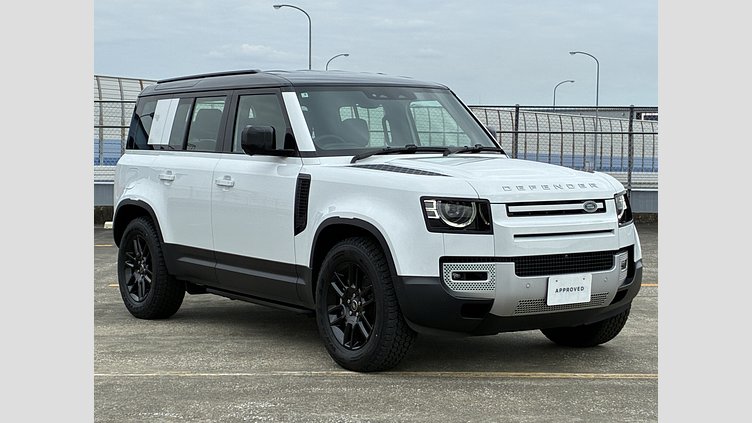 2025 認定中古車 Land Rover Defender 110 フジホワイト D350 ディーゼルマイルドハイブリッド S