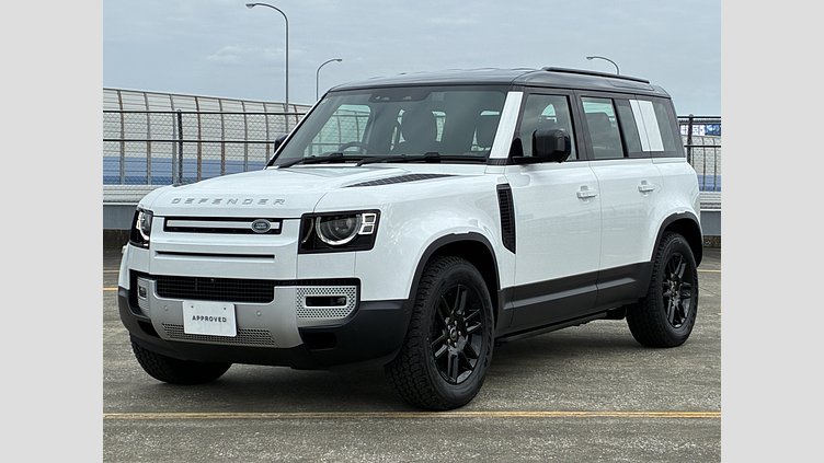 2025 認定中古車 Land Rover Defender 110 フジホワイト D350 ディーゼルマイルドハイブリッド S