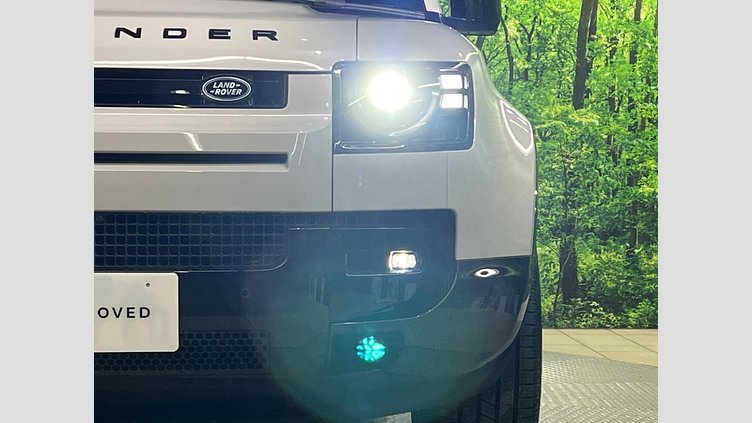2025 認定中古車 Land Rover Defender 110 ボラスコグレイ P300e プラグインハイブリッド X-Dynamic HSE