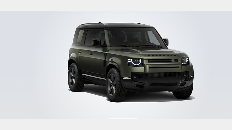 2026 Novo vozilo Land Rover Defender 110 Woolstone Green 3.0D 350PS AWD NOMAD D350