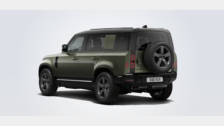 2026 Novo vozilo Land Rover Defender 110 Woolstone Green 3.0D 350PS AWD NOMAD D350
