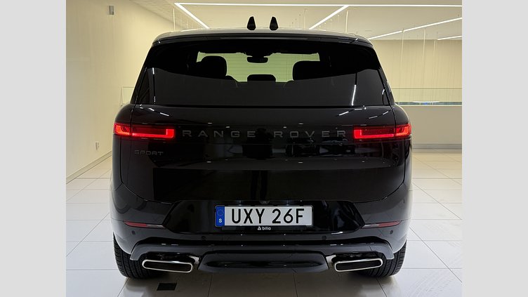 2025 Ny Land Rover Range Rover Sport Santorini Black P460e Bensin Plug-in Hybrid Kort hjulbas (SWB) Dynamic SE