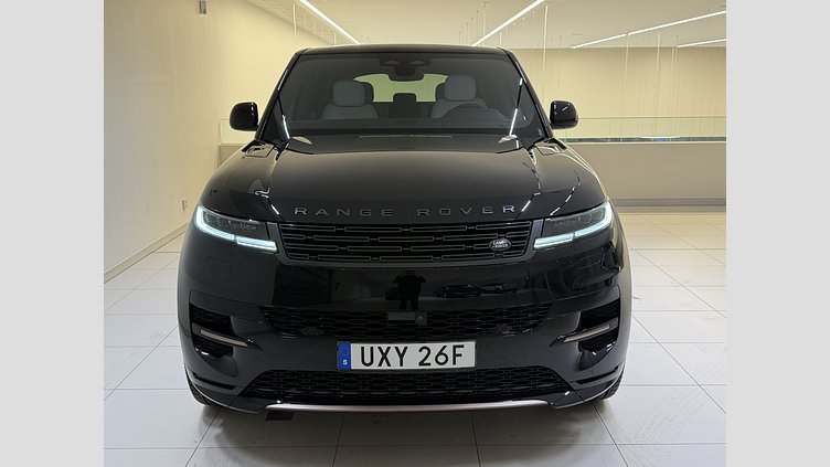 2025 Ny Land Rover Range Rover Sport Santorini Black P460e Bensin Plug-in Hybrid Kort hjulbas (SWB) Dynamic SE