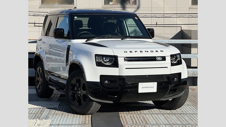 2025 認定中古車 Land Rover Defender 90 フジホワイト D350 ディーゼルマイルドハイブリッド X-Dynamic HSE