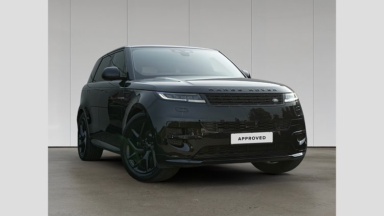 2026 Approved Land Rover Range Rover Sport Czarny Santorini Black D300 Diesel MHEV SWB Dynamic SE