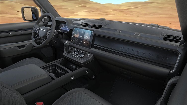 2022 New Land Rover Defender 90 Santorini Black P525 90 V8