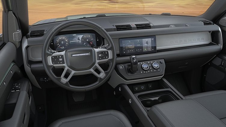 2023 New Land Rover Defender 90 Pangea Green D250 AWD HARD TOP SE | 2 seater LGV
