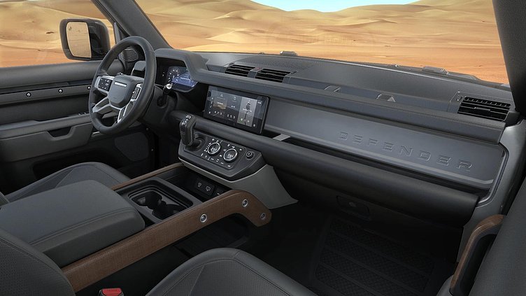2023 New Land Rover Defender 110 Santorini Black All Wheel Drive SE