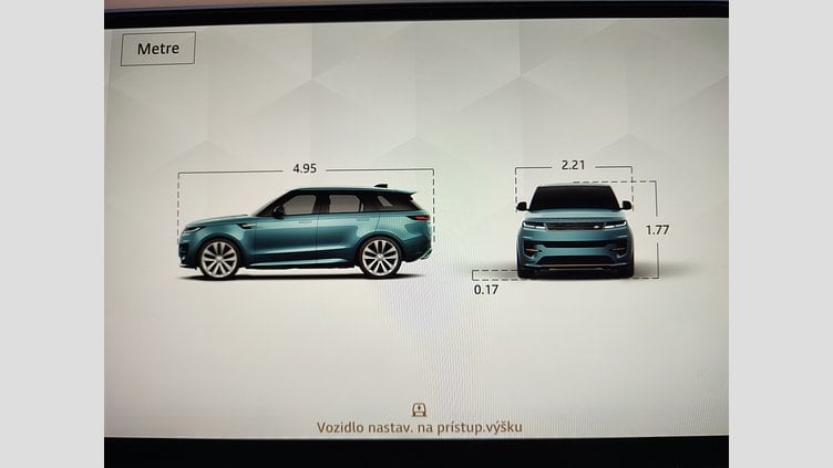 2023 Approved/Jazdené Land Rover Range Rover Sport Borasco Grey 4x4 3.0 I6 D300 MHEV Dynamic HSE AWD A/T