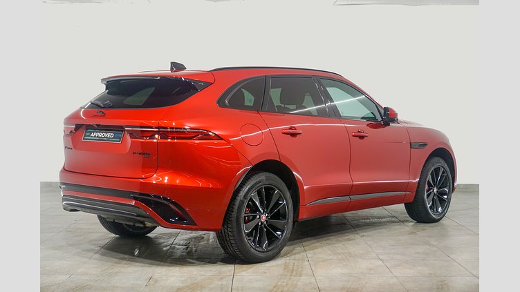 2022 Approved Jaguar F-Pace Firenze Red 2.0 404 PS R-DYNAMIC SE 