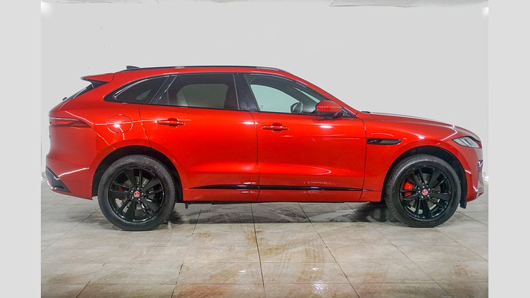 2022 Approved Jaguar F-Pace Firenze Red 2.0 404 PS R-DYNAMIC SE 