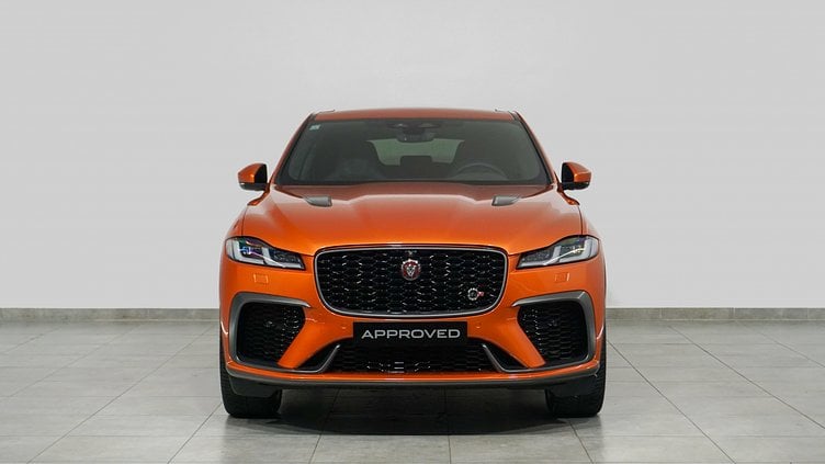 2022 Approved Jaguar F-Pace SVO Premium Palette Orange 5.0 550 PS SVR