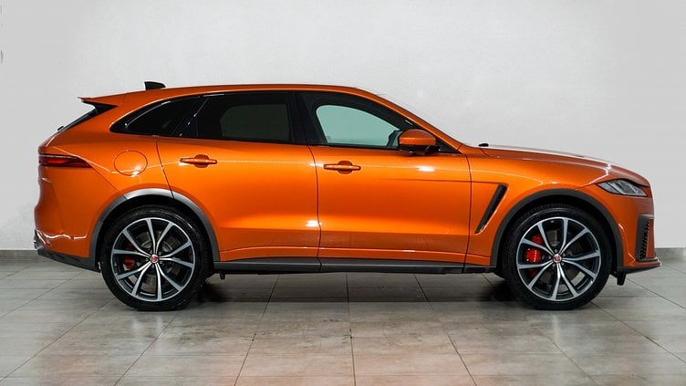 2022 Approved Jaguar F-Pace SVO Premium Palette Orange 5.0 550 PS SVR