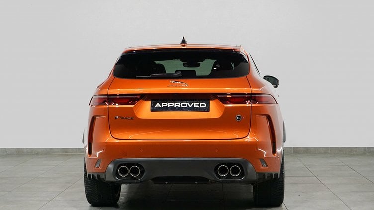 2022 Approved Jaguar F-Pace SVO Premium Palette Orange 5.0 550 PS SVR