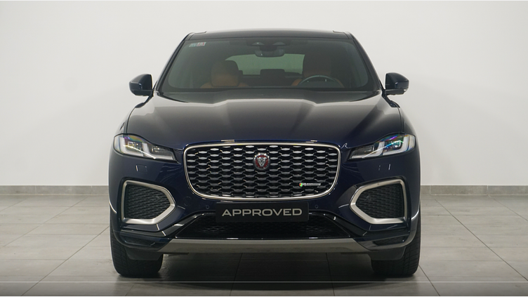 2022 Approved Jaguar F-Pace Portofino Blue 2.0 204 PS R-DYNAMIC SE 