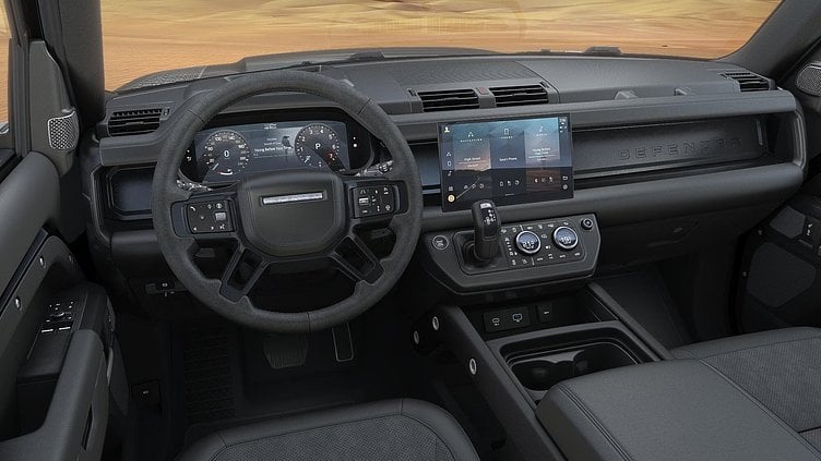 2024 New Land Rover Defender 90 Santorini Black All Wheel Drive XV8