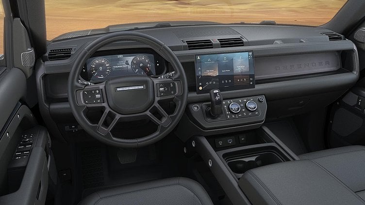 2024 Nýr bíll Land Rover Defender 110 Santorini Black P400e AWD AUTOMATIC PHEV X-DYNAMIC HSE