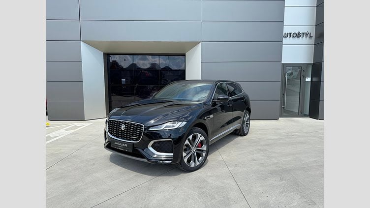 2024 SKLADOVÉ VOZIDLÁ Jaguar F-Pace Santorini Black 3.0D I6 MHEV 300PS R-Dynamic SE AWD Auto