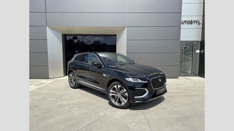 2024 SKLADOVÉ VOZIDLÁ Jaguar F-Pace Santorini Black 3.0D I6 MHEV 300PS R-Dynamic SE AWD Auto