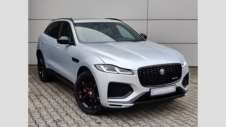 2022 Używany Jaguar F-Pace Hakuba Silver P250 AWD AUTO R-DYNAMIC BLACK